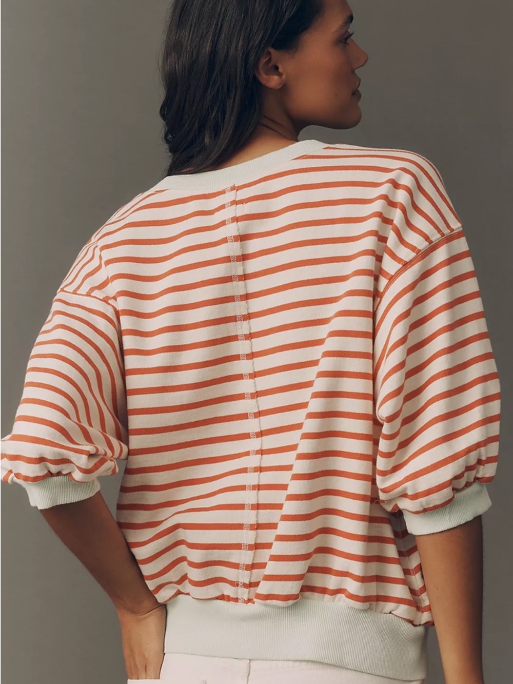 Pilcro - Anthropologie Niki Bubble Sweatshirt - Picture 6 of 7
